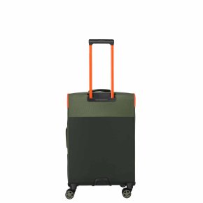 Travelite COLOR CRAZE 4w  Trolley M erw. oliv